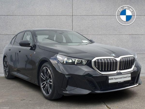 BMW 5-Series Saloon, Petrol, 2024, Black