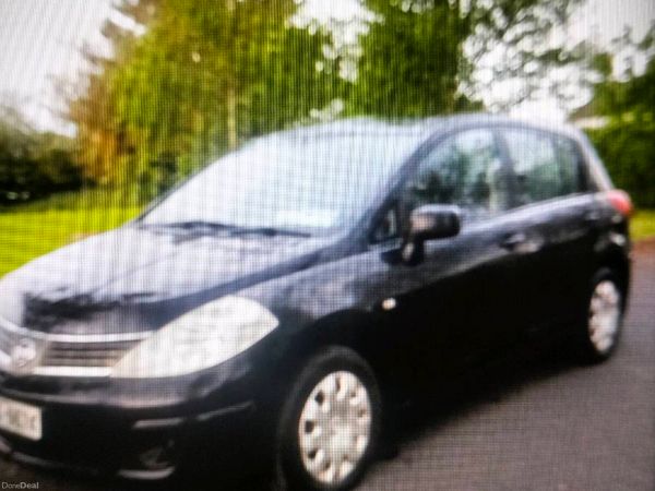 Nissan Tiida Hatchback, Petrol, 2007, Black