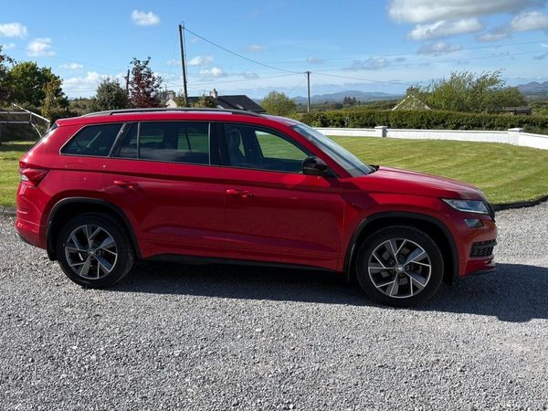 Skoda Kodiaq SUV, Diesel, 2021, Red