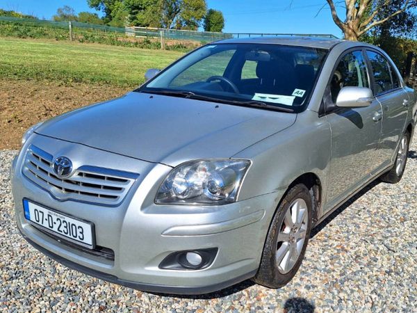 Toyota Avensis Saloon, Petrol, 2007, Silver
