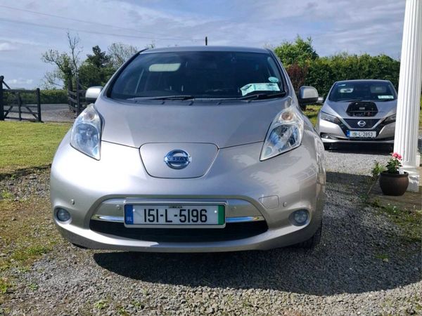 Nissan Leaf Hatchback, Electric, 2015, Silver