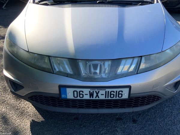 Honda Civic Hatchback, Petrol, 2006, Silver