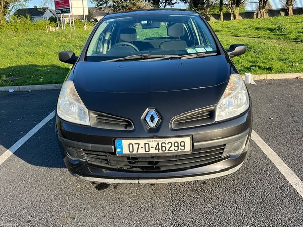 Renault Clio Hatchback, Petrol, 2007, Black