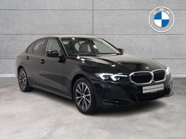 BMW 3-Series Saloon, Petrol Plug-in Hybrid, 2024, Black