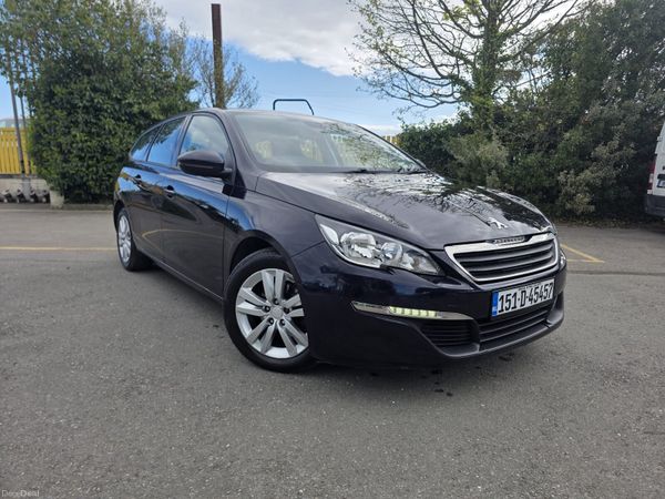 Peugeot 308 Estate, Diesel, 2015, Blue