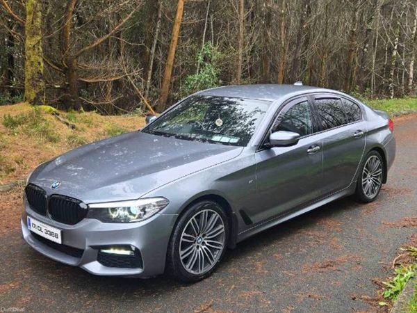 BMW 5-Series Saloon, Diesel, 2017, Blue