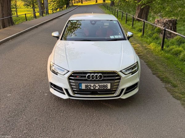 Audi S3 Saloon, Petrol, 2018, White