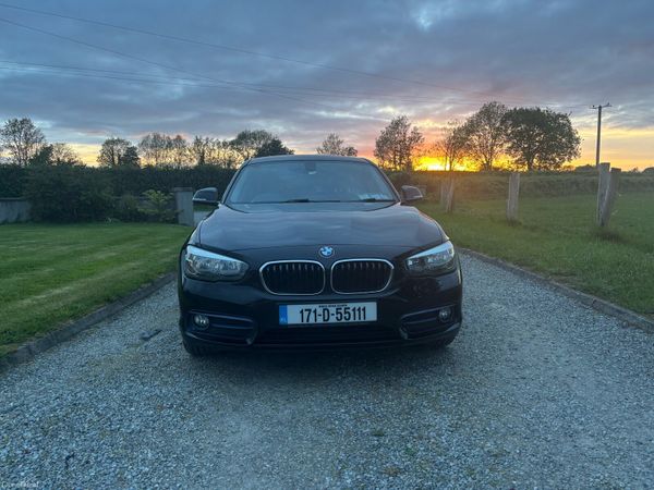 BMW 1-Series Hatchback, Diesel, 2017, Black