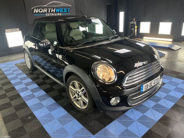 Mini Cooper Convertible, Petrol, 2013, Black