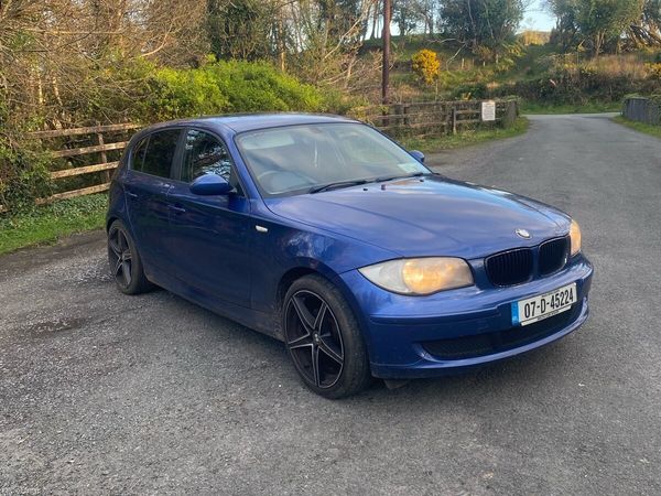 BMW 1-Series Hatchback, Petrol, 2007, Blue