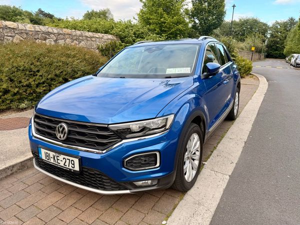Volkswagen T-Roc SUV, Petrol, 2018, Blue