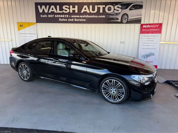 BMW 5-Series Saloon, Diesel, 2018, Black