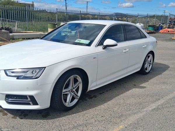 Audi A4 Saloon, Petrol, 2018, White