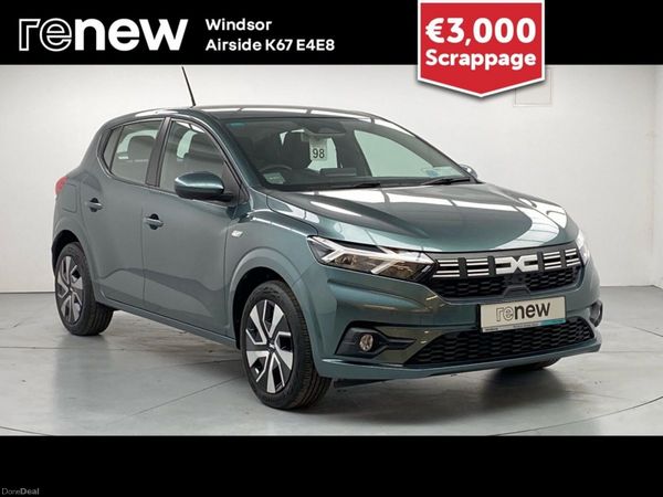 Dacia Sandero Hatchback, Petrol, 2024, Green