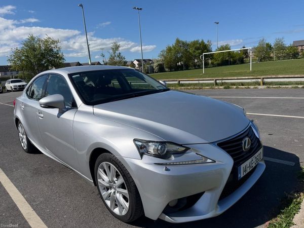 Lexus IS Saloon, Petrol Hybrid, 2014, Silver