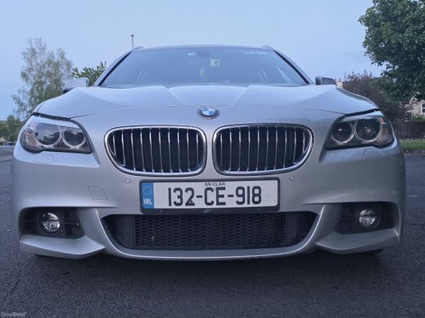 BMW 5-Series Estate, Diesel, 2013, Silver