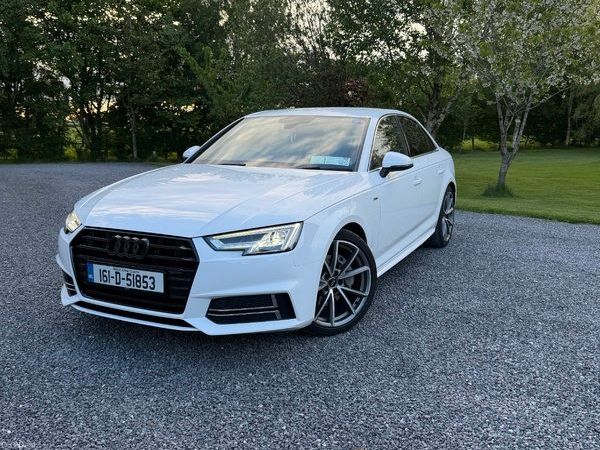 Audi A4 Saloon, Diesel, 2016, White