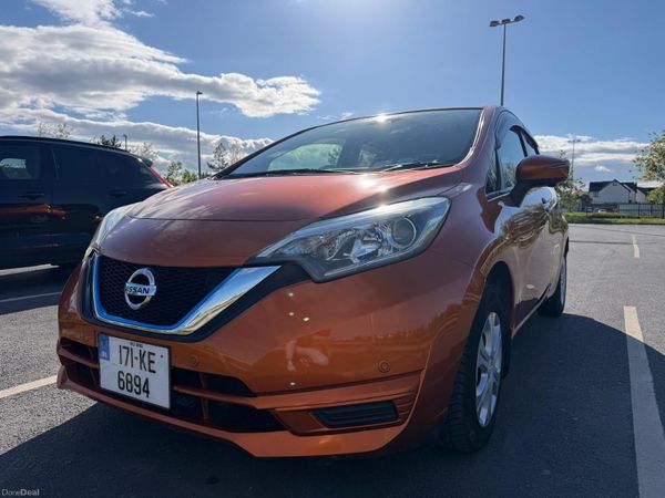 Nissan Note MPV, Petrol Hybrid, 2017, Orange