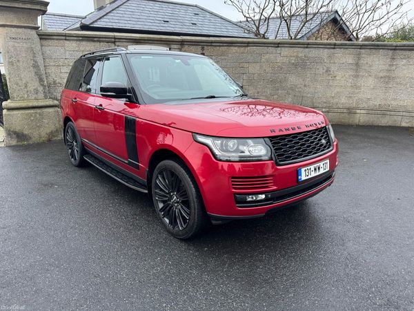 Land Rover Range Rover SUV, Diesel, 2013, Red
