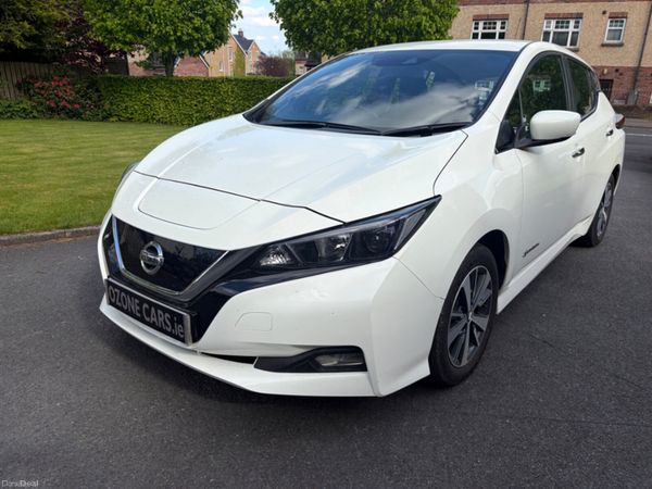 Nissan Leaf Hatchback, Electric, 2019, White