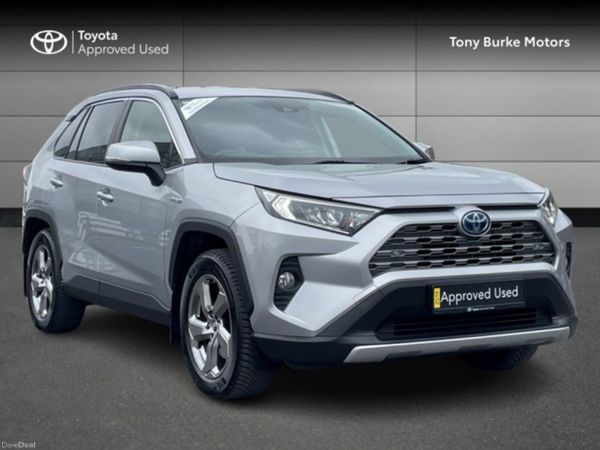 Toyota RAV4 SUV, Petrol Hybrid, 2019, Silver