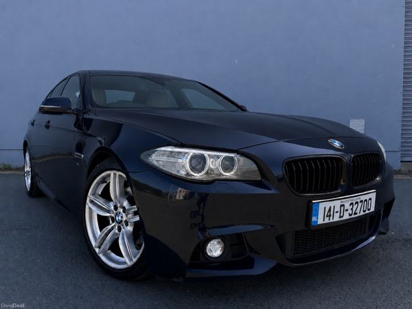 BMW 5-Series Saloon, Diesel, 2014, Black