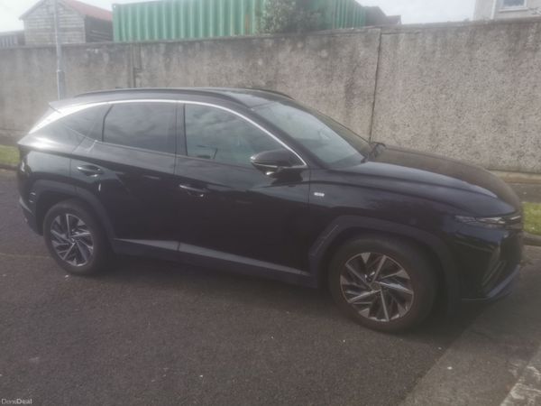 Hyundai Tucson SUV, Diesel Hybrid, 2021, Black