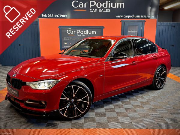 BMW 3-Series Saloon, Diesel, 2015, Red