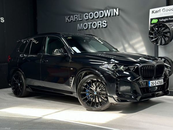 BMW X5 SUV, Petrol Plug-in Hybrid, 2025, Black