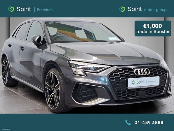 Audi A3 Hatchback, Petrol Plug-in Hybrid, 2021, Grey