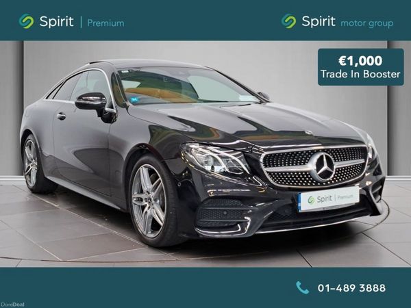Mercedes-Benz E-Class Coupe, Diesel, 2019, Black