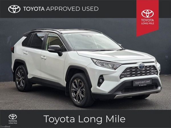 Toyota RAV4 SUV, Petrol Hybrid, 2024, White