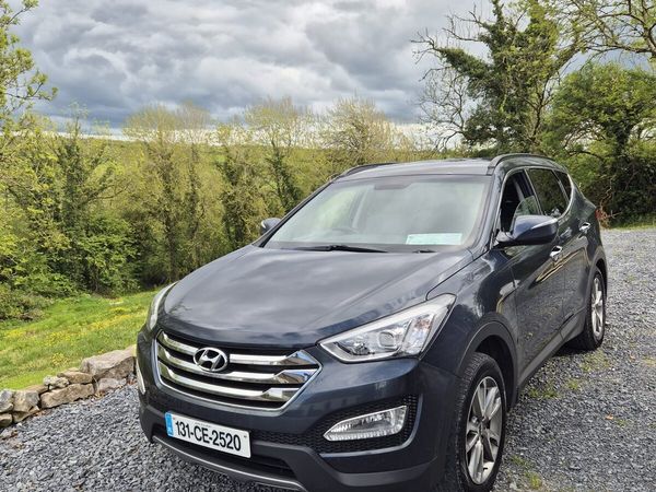 Hyundai Santa Fe SUV, Diesel, 2013, Blue