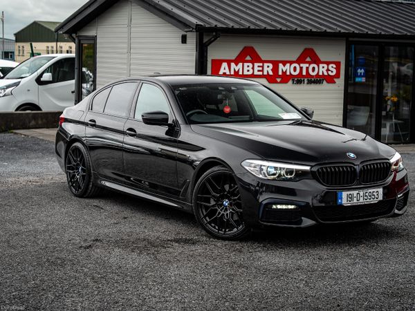 BMW 5-Series Saloon, Diesel, 2019, Black