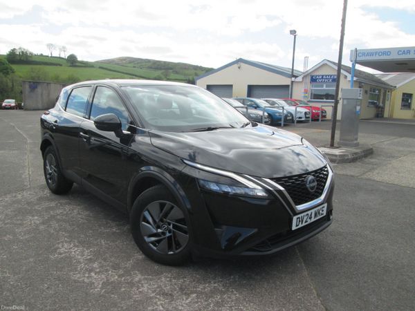 Nissan Qashqai SUV, Petrol Hybrid, 2024, Black