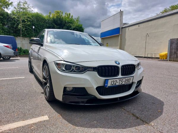 BMW 3-Series Saloon, Diesel, 2013, White