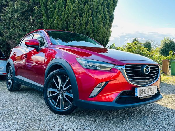 Mazda CX-3 SUV, Diesel, 2016, Red