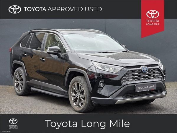 Toyota RAV4 SUV, Petrol Hybrid, 2024, Black