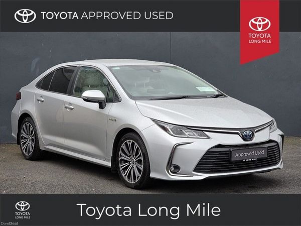 Toyota Corolla Saloon, Petrol Hybrid, 2021, Grey