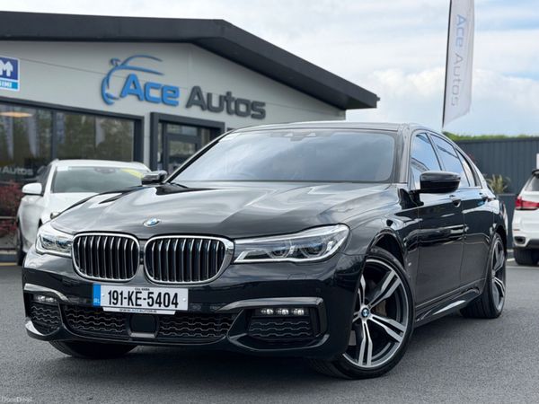 BMW 7-Series Saloon, Petrol Hybrid, 2019, Black