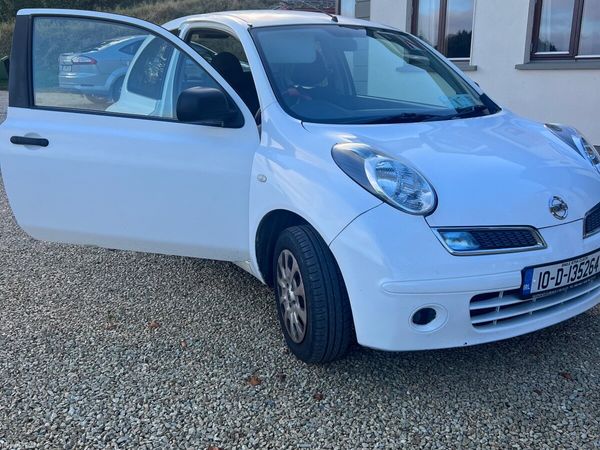 Nissan Micra Hatchback, Petrol, 2010, White