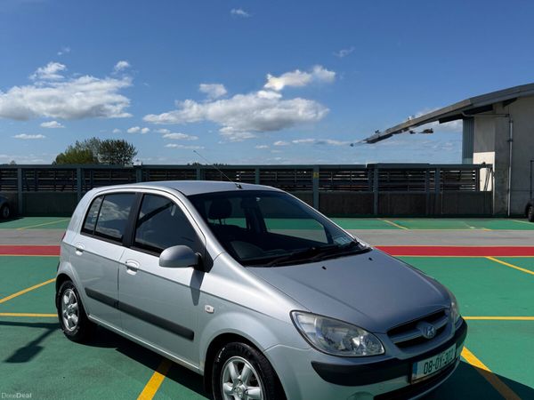 Hyundai Getz Hatchback, Petrol, 2008, Silver