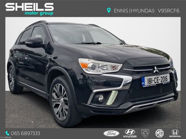 Mitsubishi ASX SUV, Petrol, 2018, Black