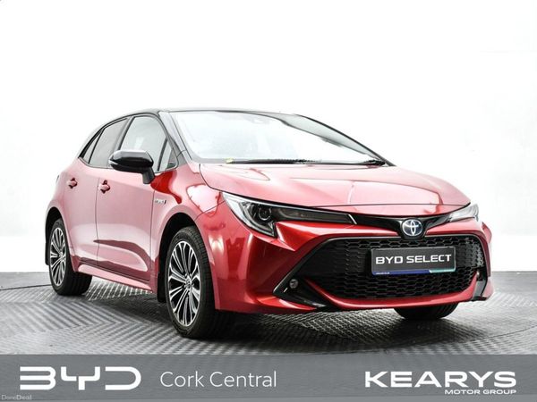 Toyota Corolla Hatchback, Petrol Hybrid, 2019, Red