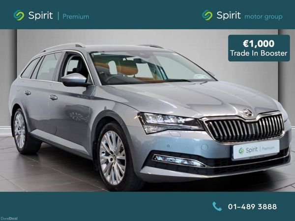 Skoda Superb Estate, Petrol, 2020, Grey