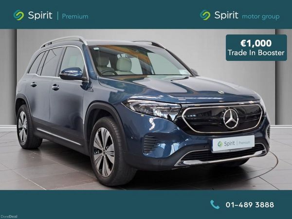 Mercedes-Benz EQB SUV, Electric, 2023, Blue