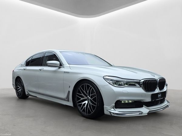 BMW 7-Series Saloon, Petrol Plug-in Hybrid, 2017, White