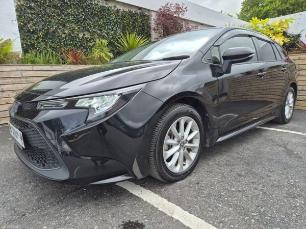 Toyota Corolla Estate, Petrol Hybrid, 2020, Black