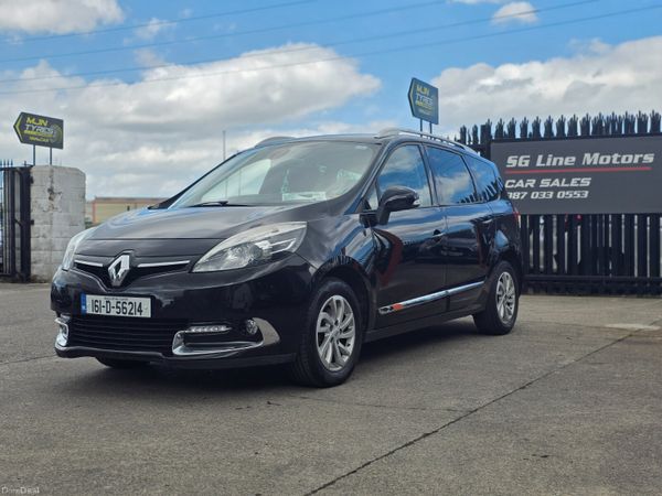 Renault Grand Scenic MPV, Diesel, 2016, Black