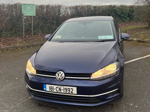Volkswagen Golf Hatchback, Diesel, 2018, Blue